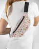 Torby w talii Bożego Narodzenia Gingerbread Man Paczki dla kobiet Wodoodporna torba sportowa na świeżym powietrzu unisex crossbody ramię 230905