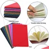 Notepads Wholesale Colorf Lined Notebook Journals 60 Pages 5.5 X8.3 Inch Travel Journal For Travelers Kids Students And Office Drop Otrhk
