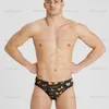 男性用水着の男性水泳ブリーフコンペティショントレーニングジム水着を素早く乾燥した快適なトランク2023