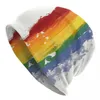 Berretti Gay Bear Flag GLBT Skullies Berretti Berretti Uomo Donna Unisex Street Inverno Caldo Cappello a maglia Adulto LGBT Lesbiche Cappelli a cuffia