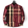 قميص اللباس للرجال الفاخرة الحرير النحيف Tshirt طويل الأكمام عارضة ملابس الأعمال الصلبة حجم العلامة التجارية M-4XL222Q