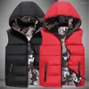 Gilet da uomo Uomo Inverno Doudoune Sans Manche Giù addensato Gilet Oversize Uomo Giacca senza maniche Cappotti Gilet Chaleco Manteau