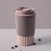 Кофейная чашка Простая чашка для воды из нержавеющей стали Холодная восьмиугольная чашка-термос женская портативная машина высокого внешнего вида