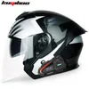 Motorcycle Helmets 2023 Professional Racing Motorbike Helmet Modular Dual Bluetooth Full Face Safe Casco Capacete Casque Moto