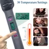 Hair Straighteners Straightening Brush Fast Heating Comb Curling Iron Styler Electric Straightener With LCD Display Multifunctional 230906