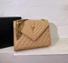 sac de designer sac à main de mode épaule sacs de créateurs de luxe flip cover sac de messager chaîne en métal or argent femmes sac à main sac en cuir noir bandoulière portefeuille