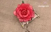 rose huvuden konstgjorda blommor rose plastblommor falska blommor huvudet högkvalitativa silkblommor zz