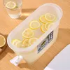 Water Bottles Pitcher Home Cold Accessories Jug Kettle Large Kitchen Plastic With Faucet Lemonade For Capacity Bottle
