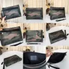 Carryall Pouch Women Men Clutch Wristlet Academic Style Storage High-capacity Handbag