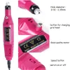 Nail Manicure Set Wool Quartz Diamond Nails Drill Machine Pedicure Electric Sander Cutters Polisher LEHBS011P1 230906