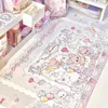 Table Cloth Kawaii Cute Cartoon Bear Desk Mat Pads Mouse Pad Computer Keyboard Writing Large Student Stationery