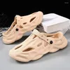 Сандалии GardenShoes для женщин и мужчин, легкие дышащие пляжные туфли из ЭВА, модный дизайн с открытыми отверстиями, Zapatos Hombre