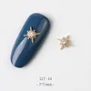 Nagelkonstdekorationer 10st 117-14 Star Starlight Alloy Zircon Nail Art Crystals Jewelry Gems Nails Tillbehör Tillbehör Dekorationer Charms 230905