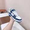 Explosion New Women's shoes mens sports shoe sneaker vintage basketball sneakers 1AC2AO first calf leather denim blue classic design trainer rubber Platform