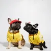 Vêtements pour chiens Veste pour chiens Vêtements pour animaux de compagnie Sports de mode Petits chats Sweats à capuche FrenchBulldog Manteau Chiot