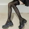 Calcetines de mujer Gaono JK Girls Lolita pantorrilla medias de mujer sobre la rodilla encaje largo japonés