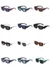 Lunettes de soleil de luxe de créateurs Lunettes de soleil de plage en plein air pour hommes et femmes Petit cadre Qualité de la mode Options de couleurs multiples Boîte de sangle