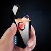 New Infrared Induction Double Arc Charging Windproof Lighter, High Quality Lighter Showing Your Personal Taste P2T0