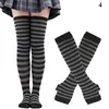 Women Socks Christmas Cosplay Over Knee Long Stripe Printed Thigh High Cotton Sweet Plus Size Overkne Stocking