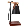 Objets décoratifs Figurines Lampe chauffe-bougie en bois nordique pour bougies en pot - Chauffe-bougie réglable en hauteur avec minuterie variateur pour parfum 230905