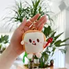 Strands Cartoon Burger Hot Dog Chicken Ben Söt pommes frites Plush Pendant Small Doll Boutique Grab Machine Doll Bookbag Pendant