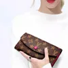 Unisex Designer Long Short Wallets Bag Coin Purses M60697 지갑 맨 지갑 카드 홀더 4 신용 카드 슬롯 여성 꽃 버튼 남성 지갑 카드 소지자 키 파우치 백