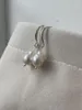 Dangle Earrings Pear Teardrop 925 Sterling Silver Freshwater Pearl Drop Hoop