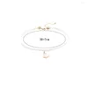 Choker 2023 Fashion White Romantic Flower Necklace For Women Delicate Exaggerated Female Neck Rope Chian Jewelry Gift