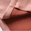 Trench da donna 2023 Cappotto in pelle scamosciata finta camoscio Donna Giacca a vento rosa Capispalla lunga Primavera Autunno Cappotto doppiopetto femminile sottile