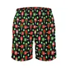 Shorts pour hommes Board Paddles Ball Casual Beach Trunks Noël Pickleball Mâle Séchage rapide Qualité de course Plus Taille Pantalon court