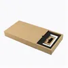 Förpackningslådor Partihandel Black Kraft Paper Gift Box White Packaging Cardboard Wedding Baby Shower Cookie Delicate Der Drop Delivery O OTFGI