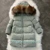 Down coat childrens jacket baby boys clothing Autumn Winter outwear keep warm jackets kids Removable fur collar hooded outerwear coats boy girls clothes Christmas