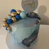 Andere evenementen Feestartikelen 20 STKS Taarttopper Bal Set 2 cm-4 cm Bollen DIY Verjaardagstaart Decoratie voor Feest Vier Bruiloft Glitterballen 230906