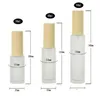 Bottiglie di imballaggio all'ingrosso 30 ml 40 ml 60 ml 80 ml 100 ml vaso cosmetico in vetro smerigliato bottiglia crema per il viso vaso lozione pompa spray con plastica Otflg