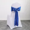 Chair Covers Bows Wedding Decoration Party Knot 50pcs Sash El Banquet Ribbon Event Satin Butterfly Ties Sashes