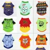 Hondenkleding Halloween Hondenshirt Puppy Huisdieren T-shirt Spookkostuum Outfits Schattig Pompoen Pupkleding voor kleine hondjes Katten Huisdier Drop Del Dhlmy