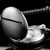 Taschenuhren Silber Glatte Textur Luxus Steampunk Mechanische Uhr Retro Gentleman Analog Signal Uhr Dame Schmuck Geschenk