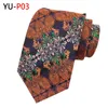 Bolo binder dasi Sutra Pria Mode Paisley Pernikahan Hijau Floral Untuk Mewah Kemeja Gaun Uniseks Kerah Cravat 230905