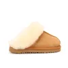 peuter ugglies Fluff Yeah Slide sandalen baby Australië Funkette Slippers kinderschoenen jongens meisjes Schapenvacht Suède kinderen Platform Shearling Bont Gevoerde Slide