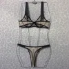 Ensemble sexy Lingerie sensuelle Sheer Lace Sous-vêtements nus Ensemble non censuré Femmes 2 pièces Patchwork Intime Ensembles exotiques sans couture 230808