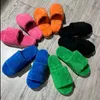 Slippers 2023 Plush Fleece Flat Home Autumn And Winter Fashion Comfortable Flip Flop Casual Women's