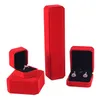 Smyckeslådor Protoble Storage Box Set Fashion Earrings Ring Halsband Pendant Collection Organizer Presentfodral Drop Delivery Packagin Otypj