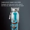 Electric Shavers Professional trådlös hårtrimmer för män Justerbar laddningsbar Clipper Cutting Machine Lithium Batteri 230906