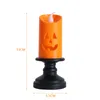 Andere evenementen Feestartikelen Halloween Kaarslicht LED Kandelaar Lamp Ornamenten Rekwisieten Happy Halloween Feest Rekwisieten Pompoen Kaarslicht Huisdecoratie 230906