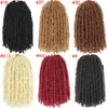 Human Hair Bulks Styles Butterfly Locs Crochet Hair trenzas postizas mujer Handmade Soft Butterfly Faux Loks crochet Braids Dreadlocks Hair 230906