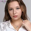 Pendant Necklaces Xuping Jewelry Lovely European Style Animal Shaped Crystals Necklace For Women Girl Party Exquisite Gift 40451