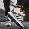 Bot Roller Skate Ayakkabı Çocuklar Bahar Moda Sıradan Spor Sneaker Erkek Kız Oyuncakları Hediye Çocuklar 4 Tekerlek Oyunları Botlar 230905