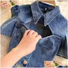 Mulheres Tracksuits Mulheres 2022 Verão Sem Mangas Strapless Zipper Denim Tank Top Colete Cintura Alta Shorts Jeans Dois Peça Set Mulheres Ou Dhffp