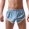 Cuecas masculinas boxer impresso biquíni troncos leve solto elasticidade respiração lingerie todas as estações shorts briefs