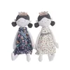 Куклы Boneka Kain Desain Baru Mengenakan Gaun Bunga Yang Indah Lembut dan Lucu untuk Hadiah Anak Perempuan Teman Bermain Pendamping 230905